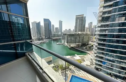 Apartment - 1 Bedroom - 2 Bathrooms for rent in Bay Central - Dubai Marina - Dubai