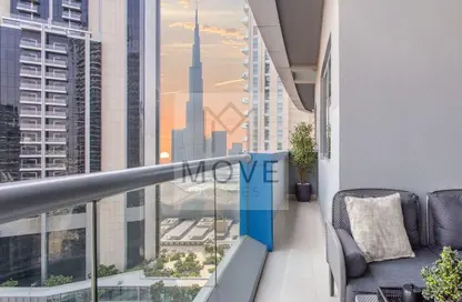 Apartment - 1 Bedroom - 1 Bathroom for rent in The Signature - Burj Khalifa Area - Downtown Dubai - Dubai