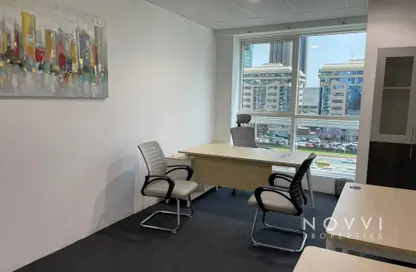 Office Space - Studio - 4 Bathrooms for rent in Aspin Tower - Sheikh Zayed Road - Dubai