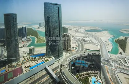 Apartment - 3 Bedrooms - 4 Bathrooms for rent in The Gate Tower 2 - Shams Abu Dhabi - Al Reem Island - Abu Dhabi