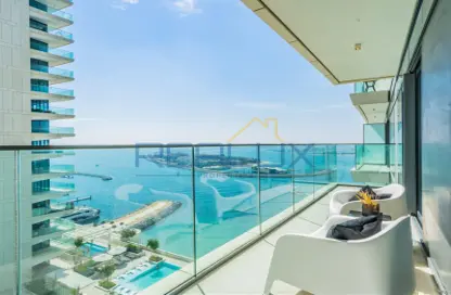 Apartment - 2 Bedrooms - 2 Bathrooms for sale in Beach Vista - EMAAR Beachfront - Dubai Harbour - Dubai