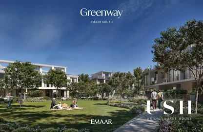 Townhouse - 3 Bedrooms - 4 Bathrooms for sale in Greenway - EMAAR South - Dubai South (Dubai World Central) - Dubai