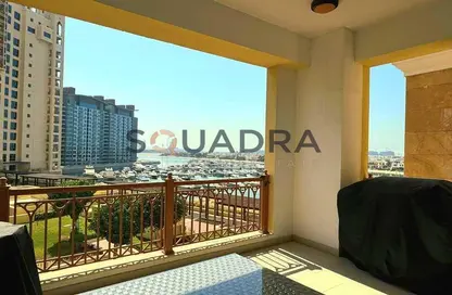 Apartment - 2 Bedrooms - 3 Bathrooms for rent in Marina Residences 2 - Marina Residences - Palm Jumeirah - Dubai