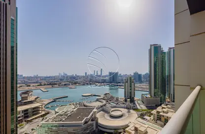 Apartment - 1 Bedroom - 1 Bathroom for rent in Marina Blue Tower - Marina Square - Al Reem Island - Abu Dhabi