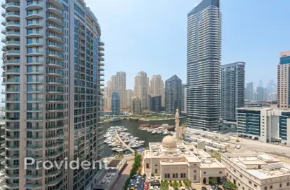 Apartment - 1 Bedroom - 1 Bathroom for sale in Manchester Tower - Dubai Marina - Dubai