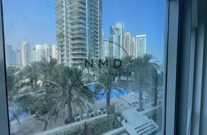 Apartment - 1 Bedroom - 2 Bathrooms for rent in Al Habtoor Tower - Dubai Marina - Dubai