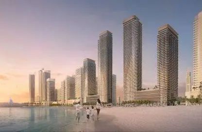 Apartment - 1 Bedroom - 1 Bathroom for sale in Bayview - EMAAR Beachfront - Dubai Harbour - Dubai