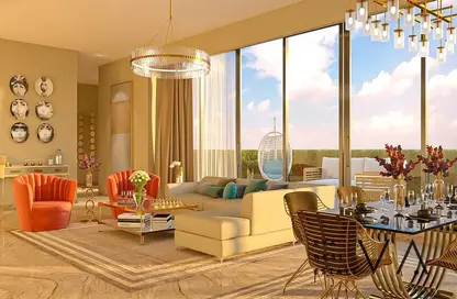 Apartment - 1 Bedroom - 2 Bathrooms for sale in AURA by Grovy - Jumeirah Village Circle - Dubai