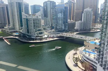 Apartment - 1 Bedroom - 2 Bathrooms for rent in Sanibel Tower - Park Island - Dubai Marina - Dubai