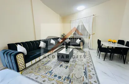 Apartment - 2 Bedrooms - 2 Bathrooms for rent in Corniche Tower - Ajman Corniche Road - Ajman