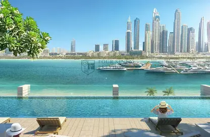 Apartment - 3 Bedrooms - 3 Bathrooms for sale in Grand Bleu Tower 1 - EMAAR Beachfront - Dubai Harbour - Dubai