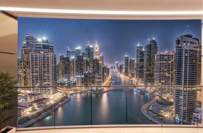 Apartment - 2 Bedrooms - 3 Bathrooms for sale in Pelagos by IGO - Dubai Marina - Dubai