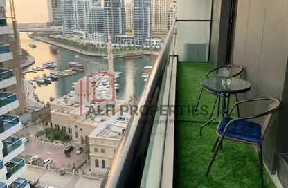 Apartment - 1 Bedroom - 2 Bathrooms for sale in Escan Tower - Dubai Marina - Dubai