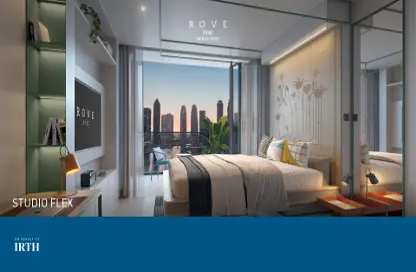 Apartment - 1 Bathroom for sale in Rove Home Marasi Drive - Business Bay - Dubai
