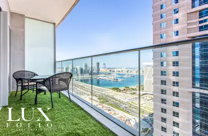 Apartment - 1 Bedroom - 2 Bathrooms for rent in Damac Heights - Dubai Marina - Dubai