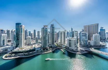 Apartment - 2 Bedrooms - 3 Bathrooms for rent in Fairfield Tower - Park Island - Dubai Marina - Dubai