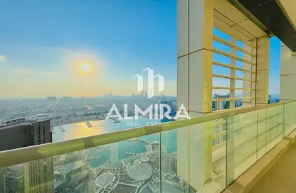 Balcony image for: Penthouse - 3 Bedrooms - 4 Bathrooms for sale in Marina Blue Tower - Marina Square - Al Reem Island - Abu Dhabi, Image 1