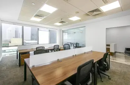 Office Space - Studio - 2 Bathrooms for rent in North Tower - Emirates Financial Towers - DIFC - Dubai