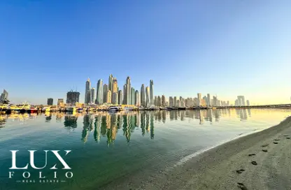 Penthouse - 4 Bedrooms - 5 Bathrooms for sale in Beach Mansion - EMAAR Beachfront - Dubai Harbour - Dubai