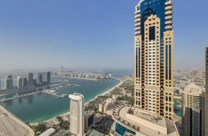 Apartment - 2 Bedrooms - 3 Bathrooms for sale in Princess Tower - Dubai Marina - Dubai