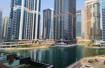 Apartment - 2 Bedrooms - 3 Bathrooms for rent in Lakeside Residence - JLT Cluster A - Jumeirah Lake Towers - Dubai