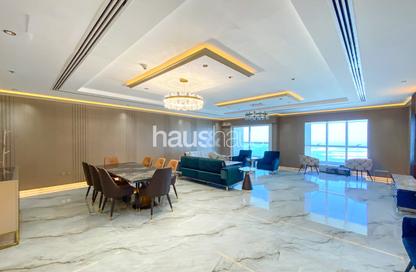 Penthouse - 4 Bedrooms - 6 Bathrooms for rent in Elite Residence - Dubai Marina - Dubai