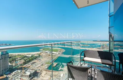 Apartment - 2 Bedrooms - 2 Bathrooms for rent in Damac Heights - Dubai Marina - Dubai