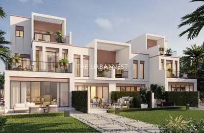 Townhouse - 5 Bedrooms - 5 Bathrooms for sale in Costa Brava 2 - Costa Brava at DAMAC Lagoons - Damac Lagoons - Dubai