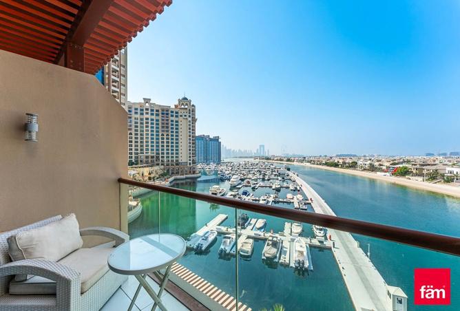 Apartment - 1 Bathroom for rent in Palm Views West - Palm Views - Palm Jumeirah - Dubai