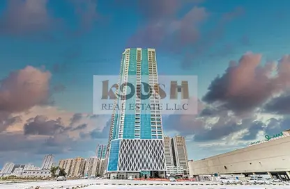 Apartment - 2 Bedrooms - 3 Bathrooms for sale in Oasis Tower - Al Rashidiya 1 - Al Rashidiya - Ajman