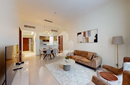 Living / Dining Room image for: Apartment - 2 Bedrooms - 3 Bathrooms for sale in Park Gate Residence 2 - Park Gate Residences - Al Kifaf - Dubai, Image 1