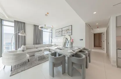 Apartment - 2 Bedrooms - 2 Bathrooms for rent in Marina Vista - EMAAR Beachfront - Dubai Harbour - Dubai