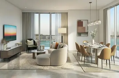 Apartment - 3 Bedrooms - 4 Bathrooms for sale in Beachgate by Address - EMAAR Beachfront - Dubai Harbour - Dubai