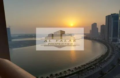 Apartment - 2 Bedrooms - 3 Bathrooms for rent in Al Waleed Tower - Al Qasba - Sharjah