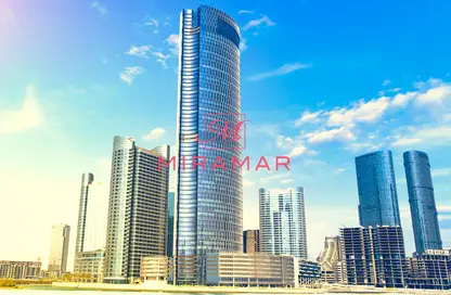 Office Space - Studio - 1 Bathroom for rent in Addax port office tower - City Of Lights - Al Reem Island - Abu Dhabi