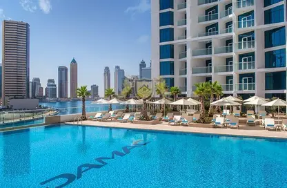 Apartment - 1 Bathroom for rent in PRIVE BY DAMAC (B) - DAMAC Maison Privé - Business Bay - Dubai