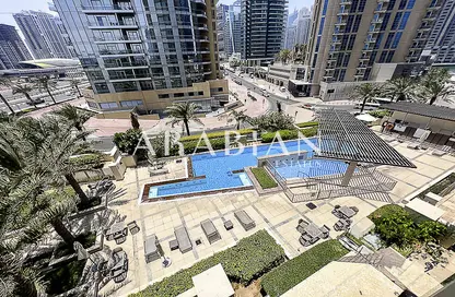 Apartment - 3 Bedrooms - 4 Bathrooms for rent in Al Yass Tower - Emaar 6 Towers - Dubai Marina - Dubai