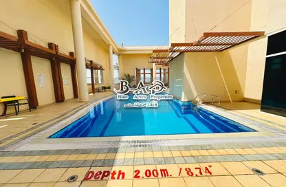 Apartment - 3 Bedrooms - 4 Bathrooms for rent in Al Salam Tower - Tourist Club Area - Abu Dhabi