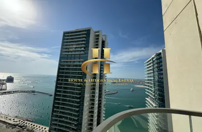 Apartment - 1 Bedroom - 1 Bathroom for rent in Marina Vista - EMAAR Beachfront - Dubai Harbour - Dubai