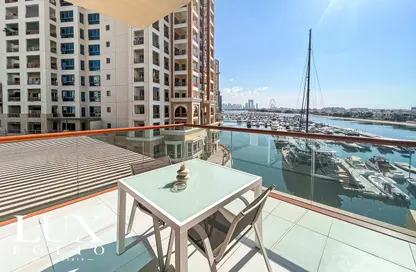 Apartment - 1 Bathroom for rent in Palm Views West - Palm Views - Palm Jumeirah - Dubai