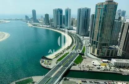 Apartment - 3 Bedrooms - 5 Bathrooms for rent in La Plage Tower 2 - Al Mamzar - Sharjah - Sharjah