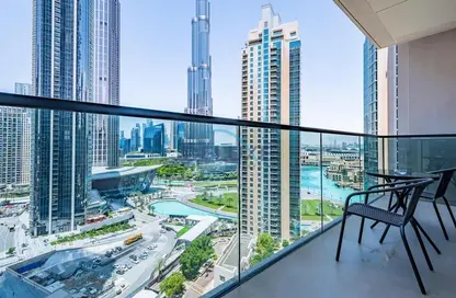 Apartment - 3 Bedrooms - 3 Bathrooms for rent in Act Towers - Opera District - Downtown Dubai - Dubai