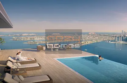 Apartment - 1 Bedroom - 1 Bathroom for sale in Seapoint - EMAAR Beachfront - Dubai Harbour - Dubai