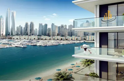 Apartment - 4 Bedrooms - 4 Bathrooms for sale in Beach Mansion - EMAAR Beachfront - Dubai Harbour - Dubai