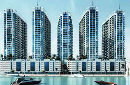 Apartment - 2 Bedrooms - 3 Bathrooms for sale in Ajman Creek Towers - Al Rashidiya 1 - Al Rashidiya - Ajman