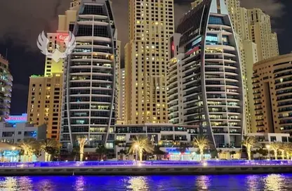 Apartment - 2 Bedrooms - 3 Bathrooms for rent in The Jewel Tower A - The Jewels - Dubai Marina - Dubai