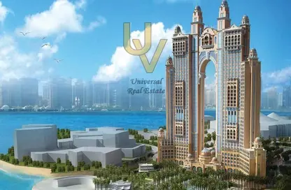 Apartment - 1 Bedroom - 2 Bathrooms for sale in Fairmont Marina Residences - The Marina - Abu Dhabi