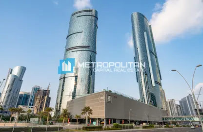 Office Space - Studio - 2 Bathrooms for rent in Sky Tower - Shams Abu Dhabi - Al Reem Island - Abu Dhabi