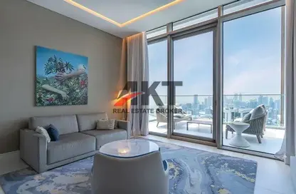 Apartment - 1 Bedroom - 2 Bathrooms for rent in SLS Dubai Hotel  and  Residences - Business Bay - Dubai