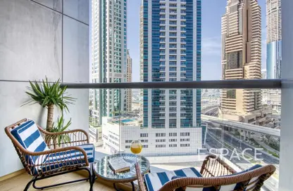 Apartment - 1 Bedroom - 1 Bathroom for sale in Skyview Tower - Dubai Marina - Dubai